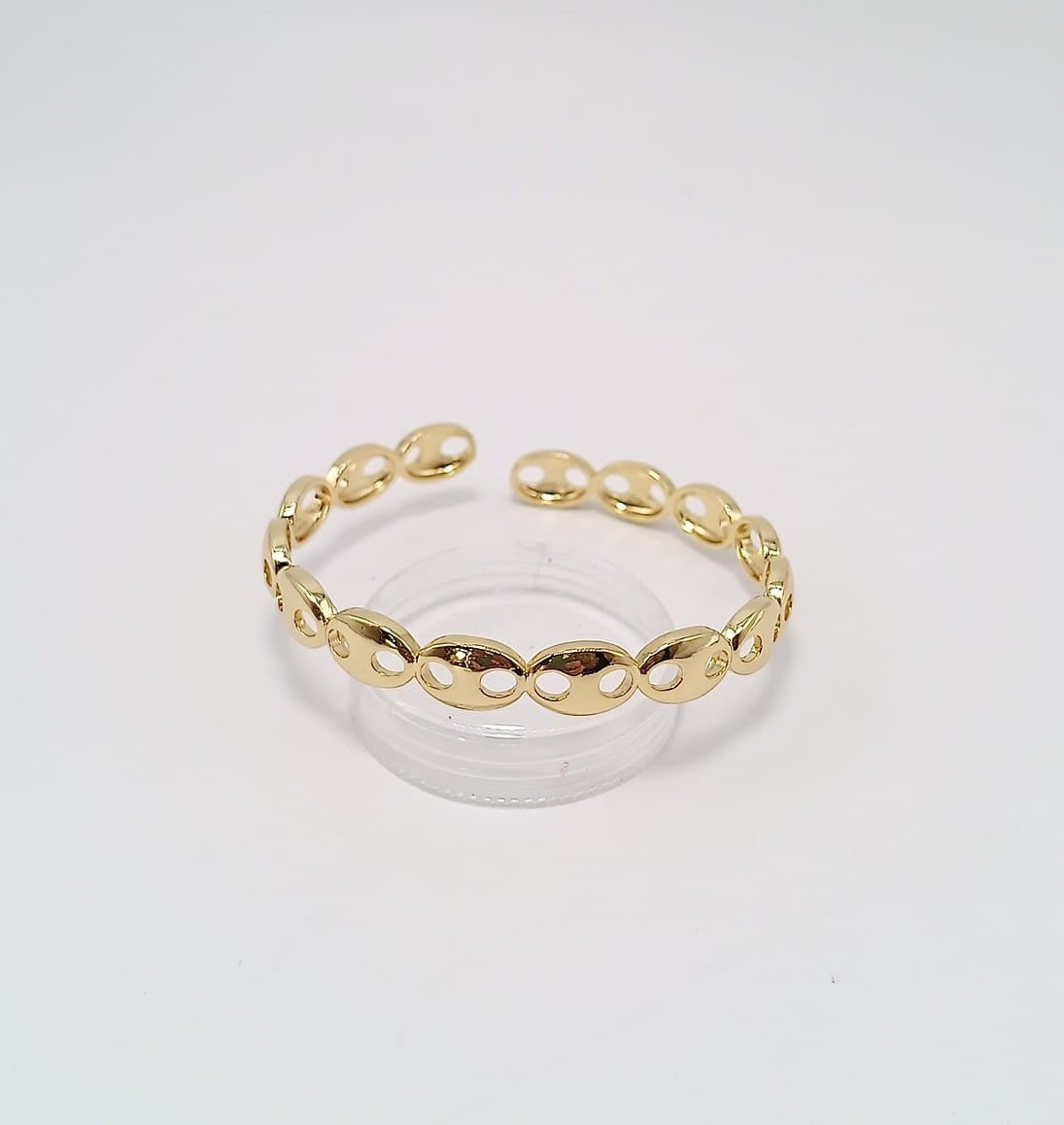 Brazalete rodinado dorado