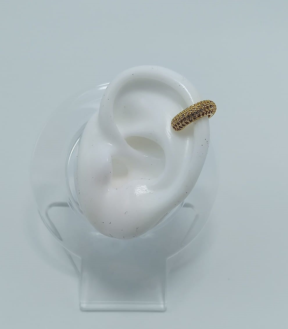 Ear Cuff rodinado dorado circones